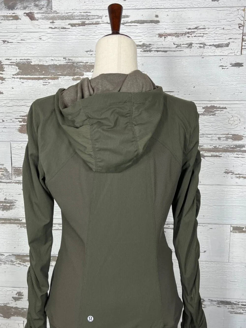 LULULEMON Dance Studio Jacket in Dark Olive Sz 8 #W4BG3S NWOT